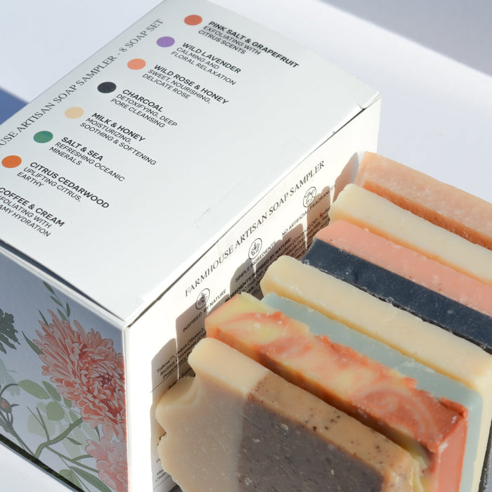 Farmhouse Artisan Goat Milk & Tallow Soap Sampler