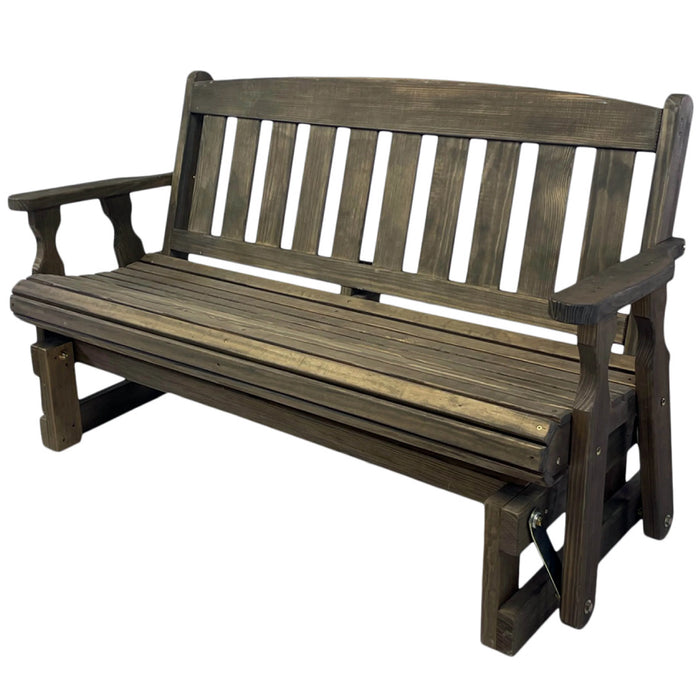 Amish Casual 5 Foot Mission Wood Porch Glider