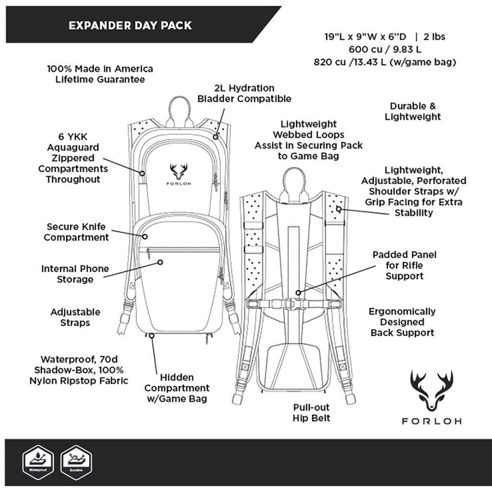 Expander Day Pack
