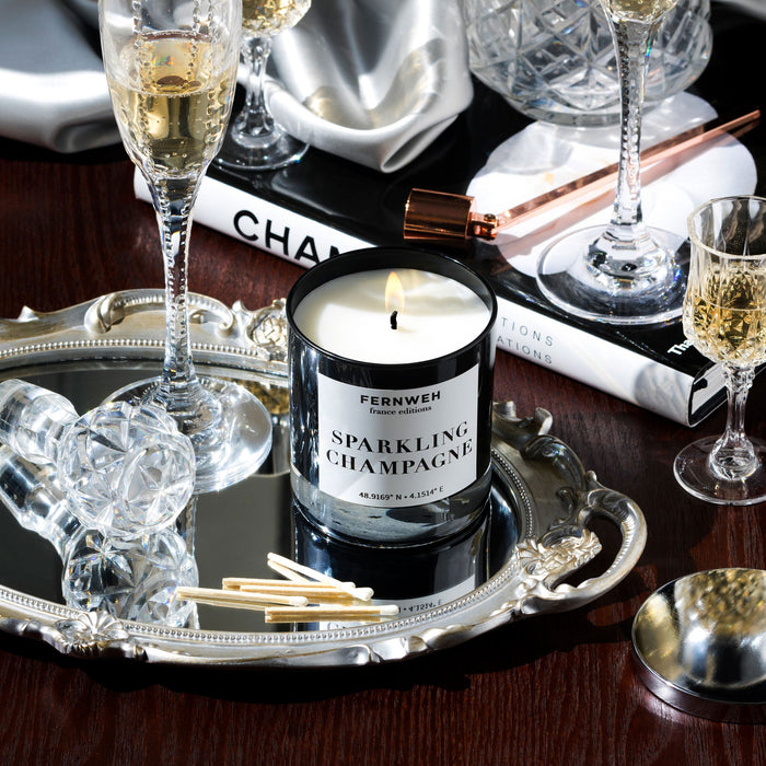 Sparkling Champagne Scented Soy Candle