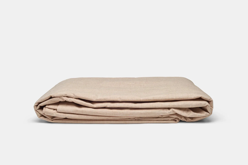 Natural Colored Cotton Duvet Cover Set
