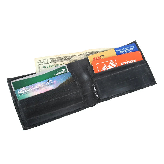 Made in USA Franklin Wallet Open Front View