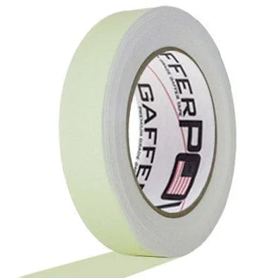 Glow  Gaffer Tape, 1 Inch x 15 Feet, Glow In Dark Tape Green