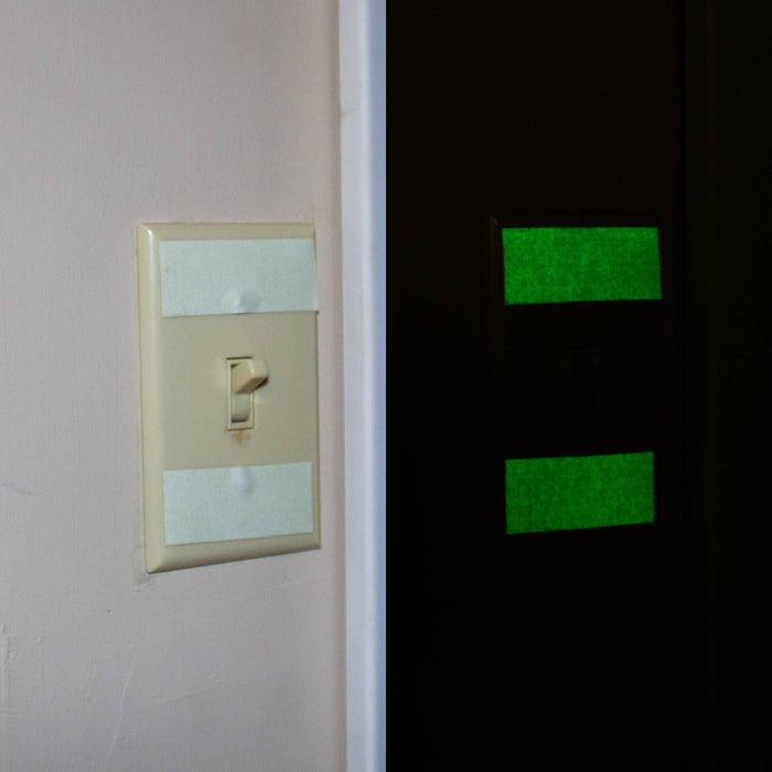 Glow  Gaffer Tape, 1 Inch x 15 Feet, Glow In Dark Tape Green