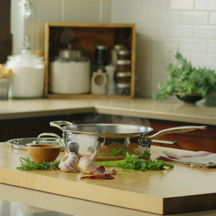 Titanium Series 4 Quart Sauté with Lid