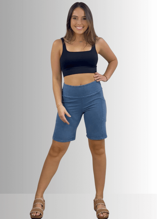 Perfect Fit Hybrid Cotton Shorts White