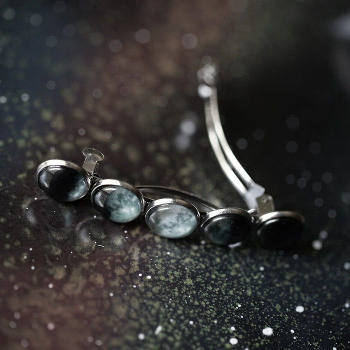 Moon Phase Hair Clip Barrette