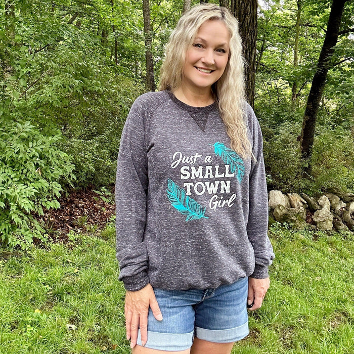 Just a Small Town Girl Graphic Sweatshirt