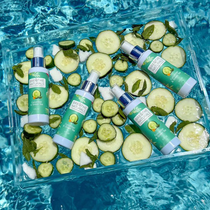Cucumber & Green Tea Spray Deodorant