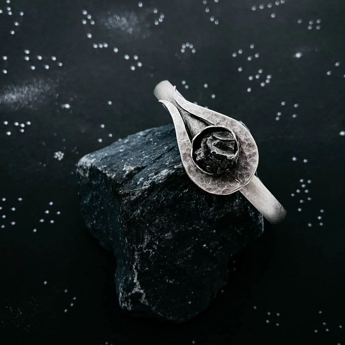 Comet Meteorite Cuff Bracelet