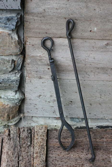 Mini Log Grabber & Fire Poker Set