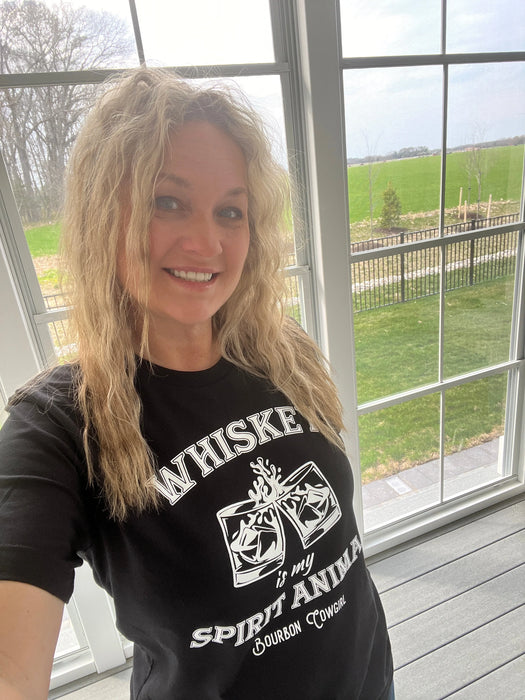 Whiskey Is My Spirit Animal Graphic Tee
