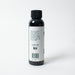 Bottle with a label on a white background