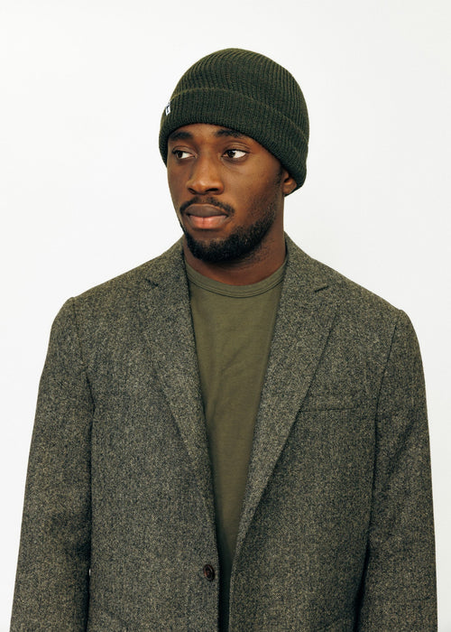 Merino Cardigan Stitch Beanie