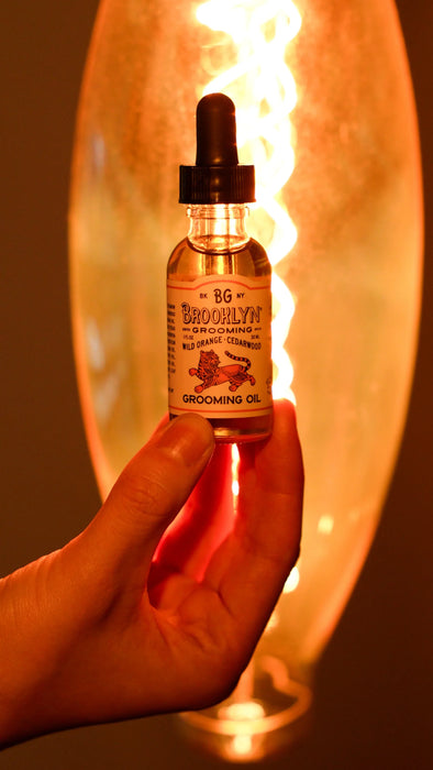 Wild orange and Cedar wood grooming oil