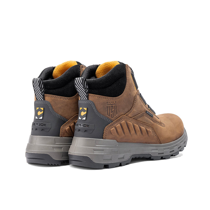 Wildwood 6” Soft Toe Turbolace™ Work Boot - Brown - Made in USA