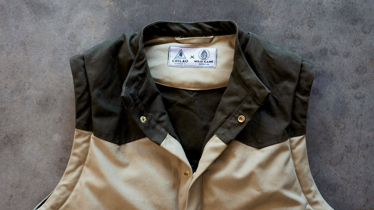 Timberline Vest: Wild Cane Supply Co. x Chilao