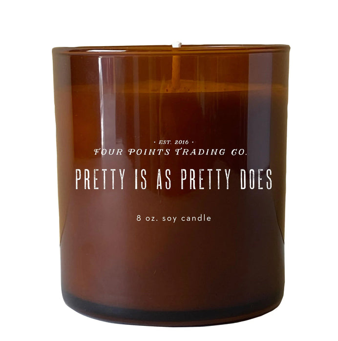 Pretty Is As Pretty Does 8oz Soy Candle