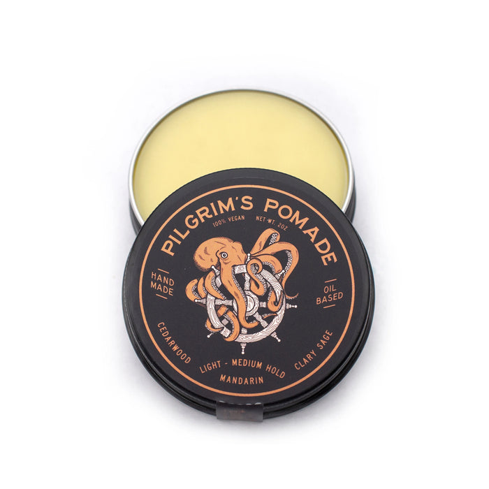 Pilgrim's Vegan Pomade (Mandarin and Clary Sage)