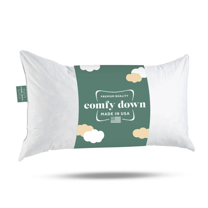 Down, Rectangle Decorative Pillow Insert
