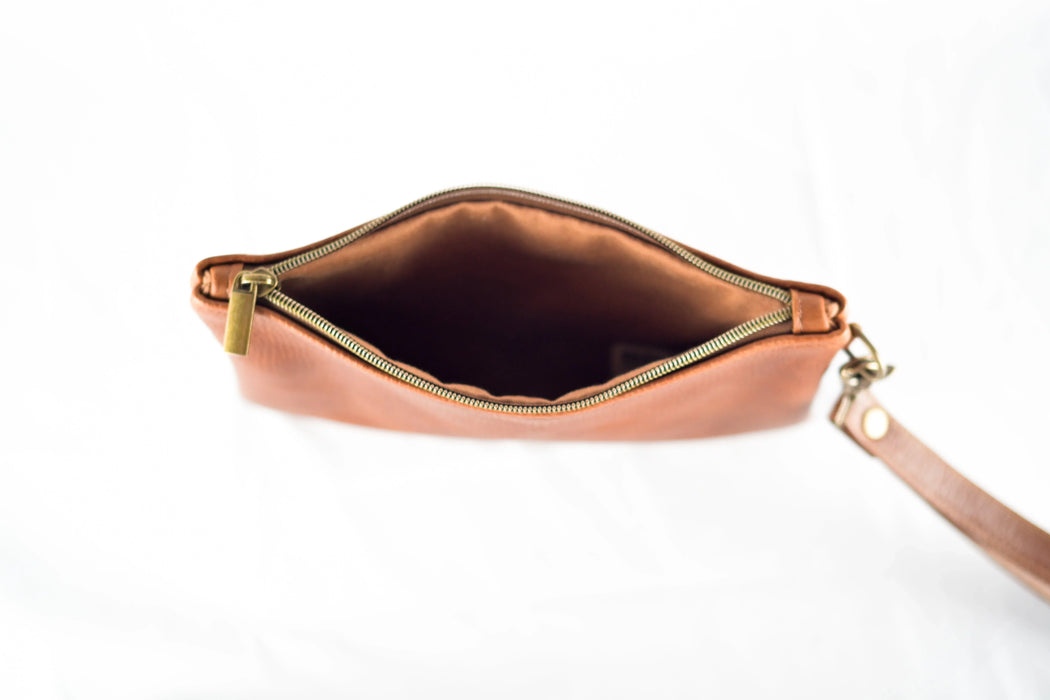 Sebago Leather Clutch