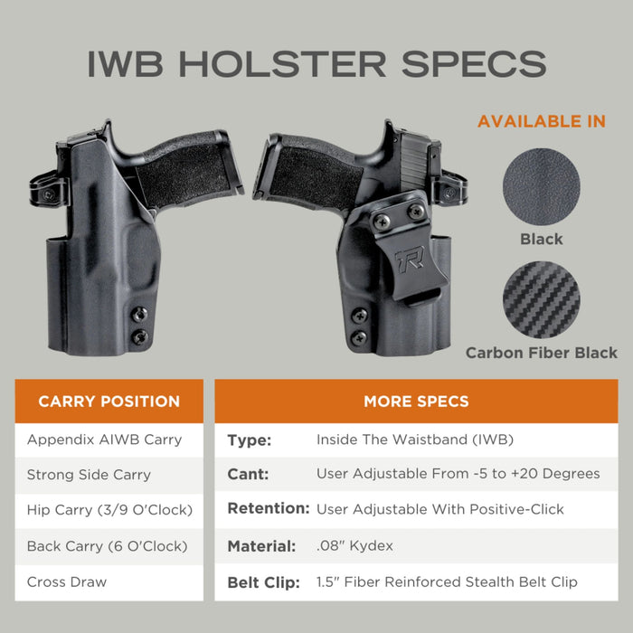 Sig Sauer P365 XL Olight Baldr S/Mini IWB Holster