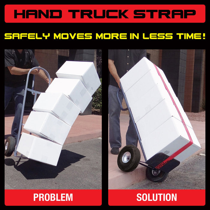 SNAP-LOC 2 in x 15 ft Hand Truck Cinch Strap Tie-Down 1,200 lb
