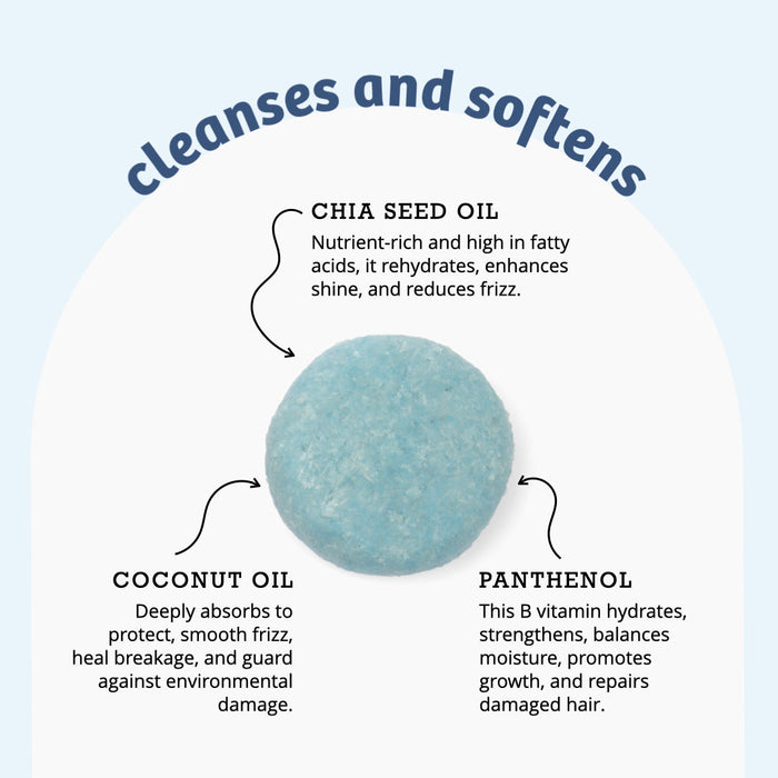 Chia Glow Smoothing Shampoo Bar