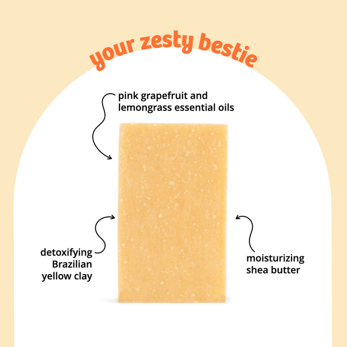 Main Squeeze Moisturizing Hand & Body Bar Soap