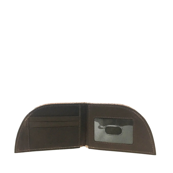 Rogue Front Pocket Wallet in Salmon Leather