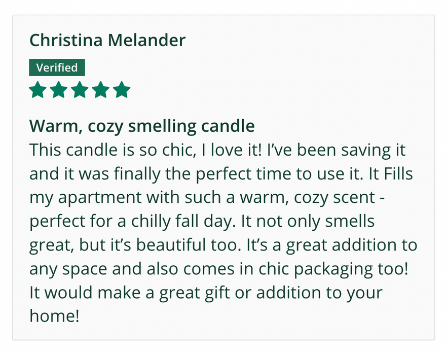 Orchard Harvest Scented Soy Candle