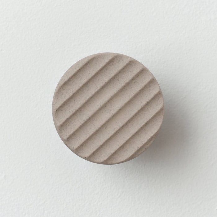 Sequence coat hook - Fluted