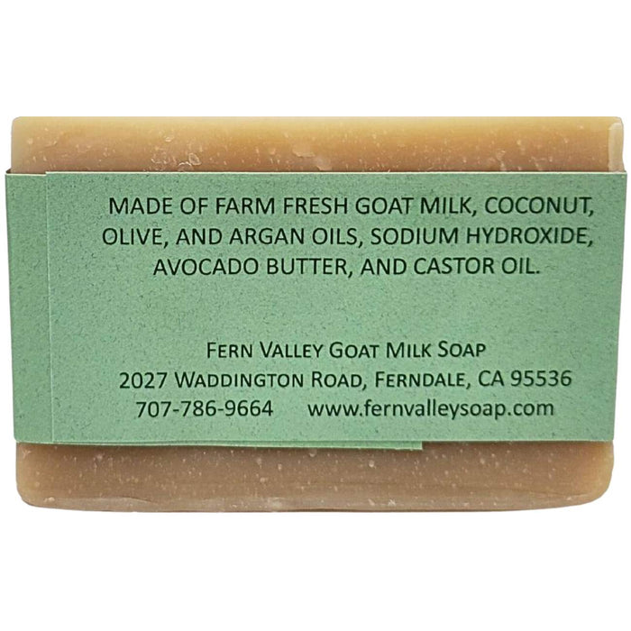 Handmade Goat Milk Shampoo Bar |  Argan Oil & Avocado Butter | Fragrance-Free