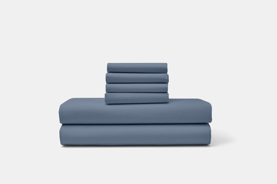 Cotton Percale Bed Sheet Set