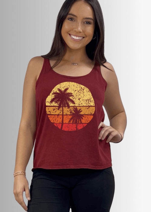 Sunset Premium Cotton Tank Top