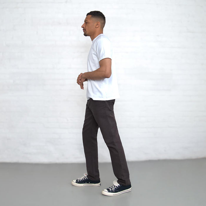 100% Cotton Tailored Fit Espresso
