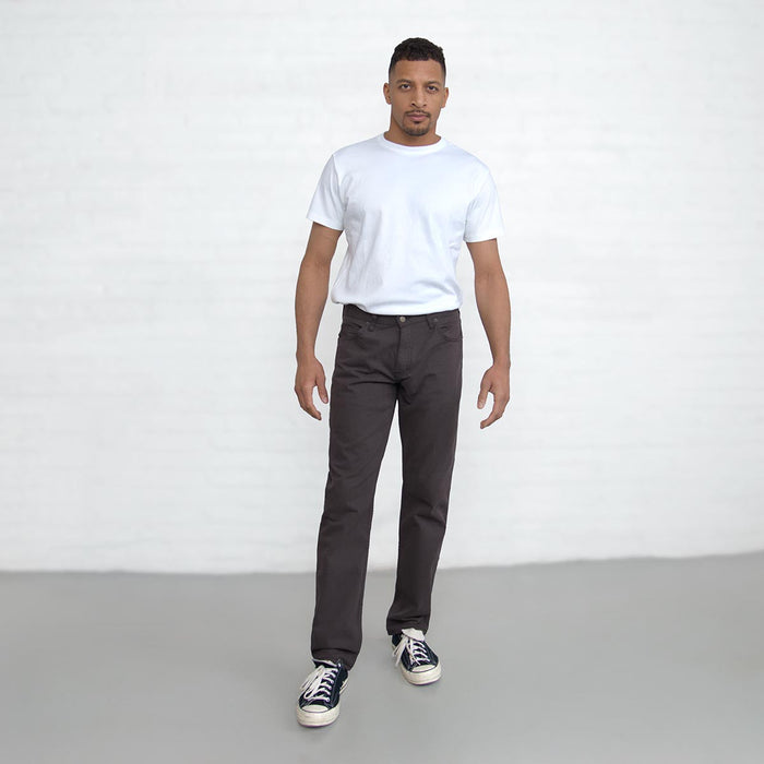 100% Cotton Tailored Fit Espresso