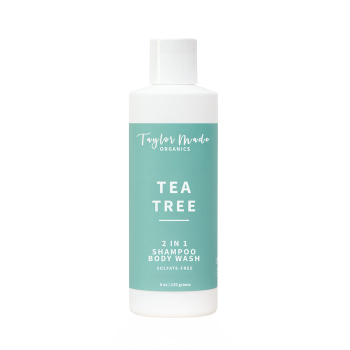 Tea Tree Organic Body Wash and Shampoo - fungal / candida