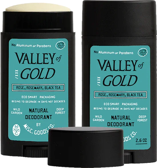 Valley of Gold Natural Deodorant
