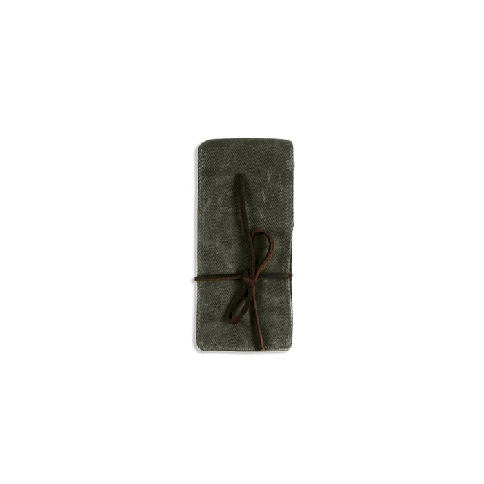 Waxed Watch Olive Travel Sleeve