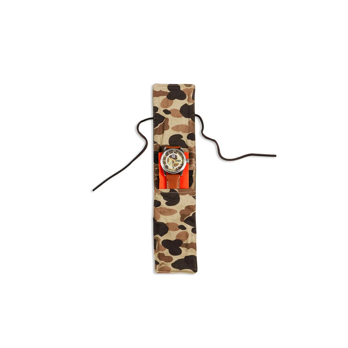 Waxed Watch Olive Travel Sleeve