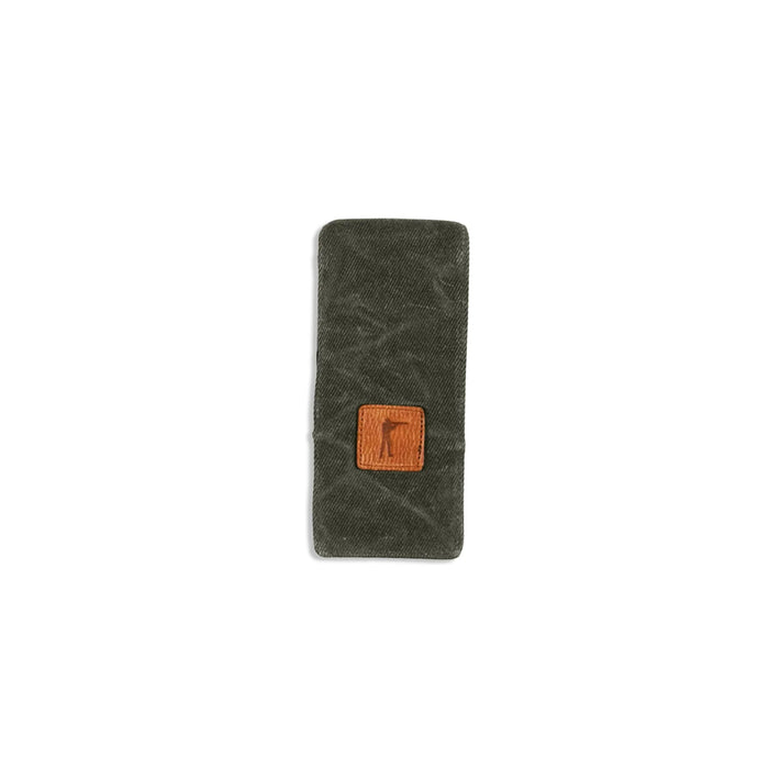 Waxed Watch Olive Travel Sleeve
