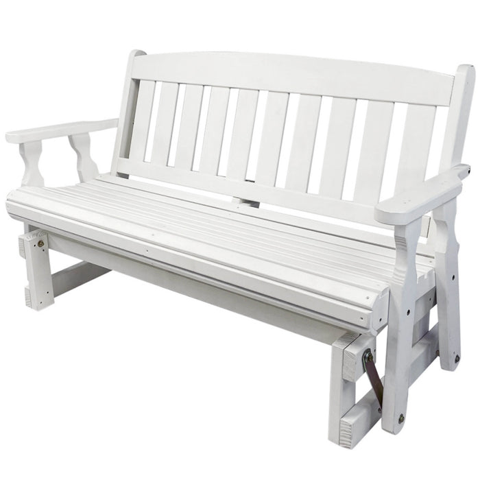 Amish Casual 5 Foot Mission Wood Porch Glider