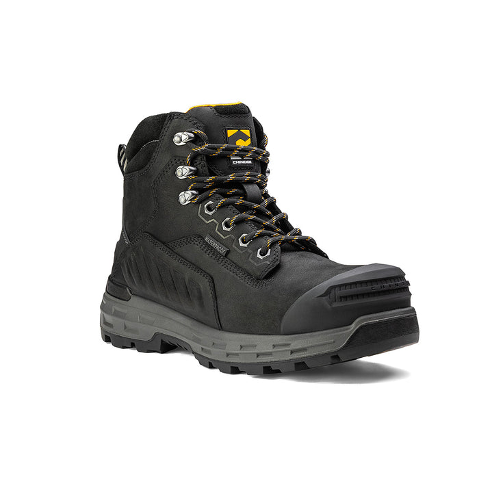 Wildwood 6” Waterproof Composite Toe Black Boot - Made in USA