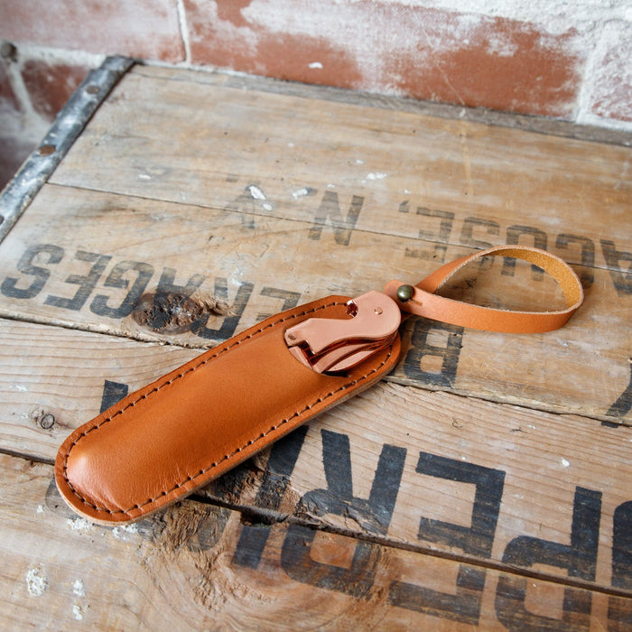 Wine Key with Leather Holster - USA Made