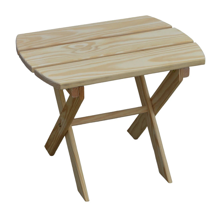 Keystone Amish Co. Folding Oval End Table