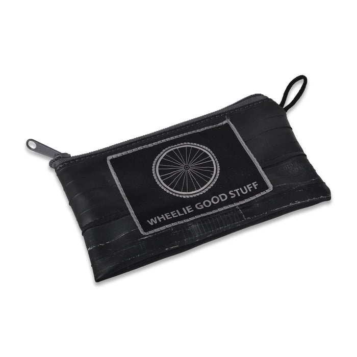 Bike Tube Catch Phrase Zipper Pouches