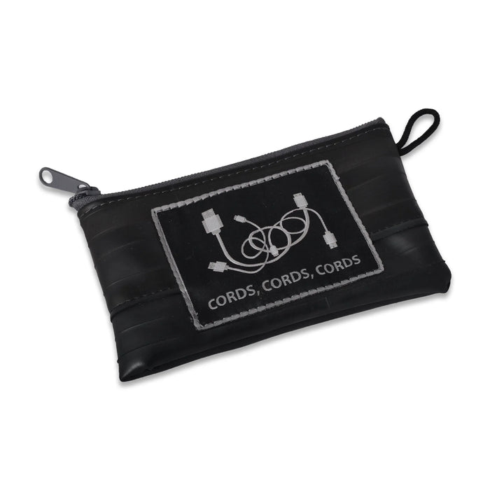Bike Tube Catch Phrase Zipper Pouches