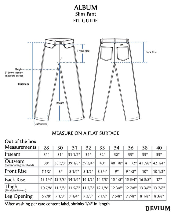 Album Slim Pant