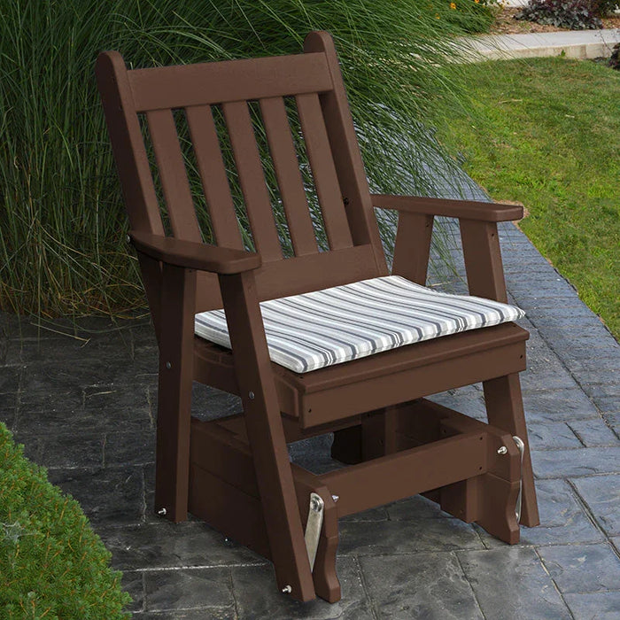 Keystone Amish Co. Franklin Recycled Plastic Glider Chair